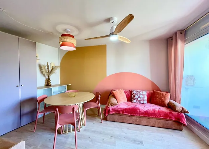 Pgh N40 Studio-cabine En Premiere Ligne & Parking Apartamento *
