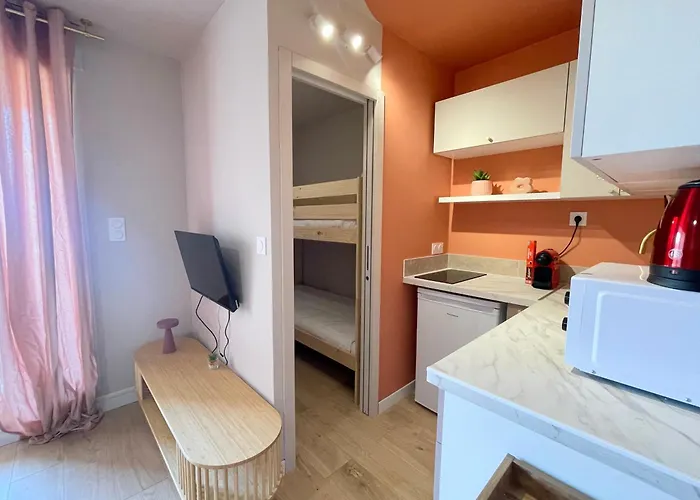 Pgh N40 Studio-cabine En Premiere Ligne & Parking *